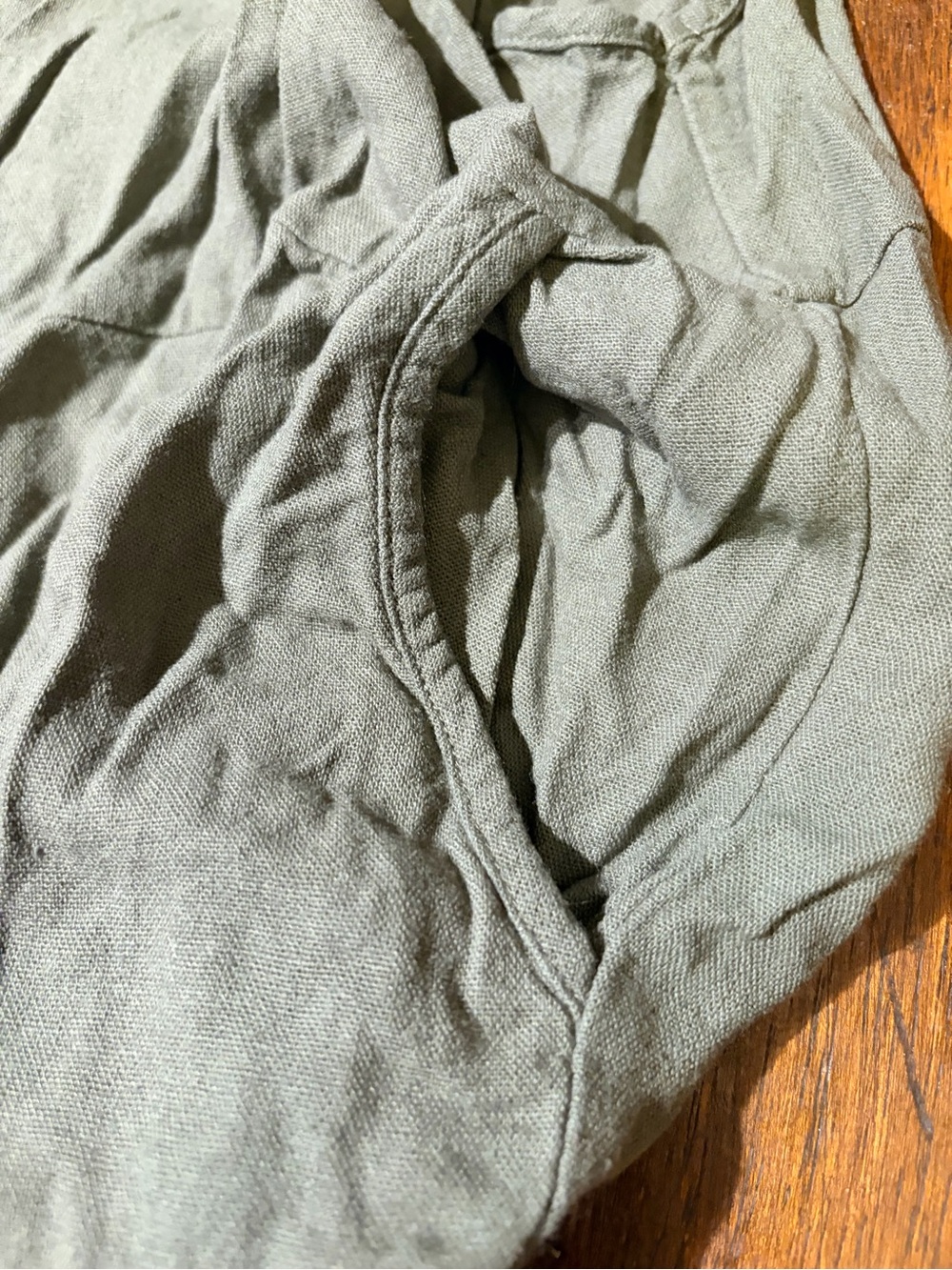 Zenana Outfitters Olive Green Sleeveless Romper - Picture 2 of 3